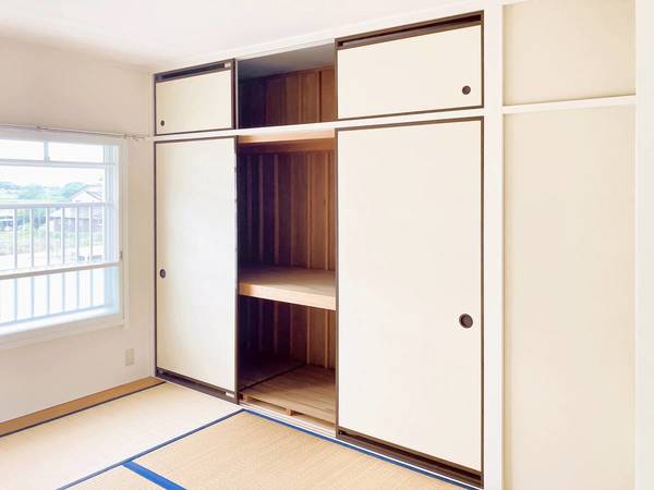 収納　ビレッジハウスの同一物件・同一タイプの間取りの写真です