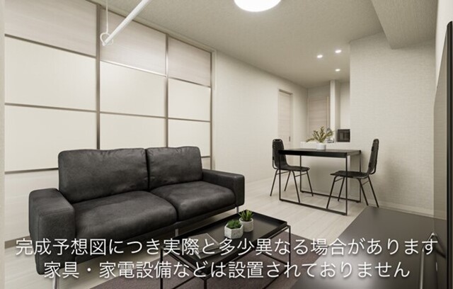 居室・リビング　ＬＤＫ　※家具・家電等はＣＧです