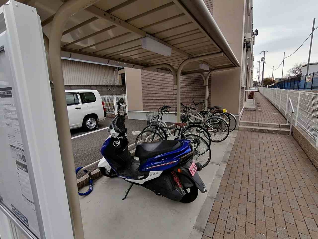 その他　駐輪場も完備してます。
