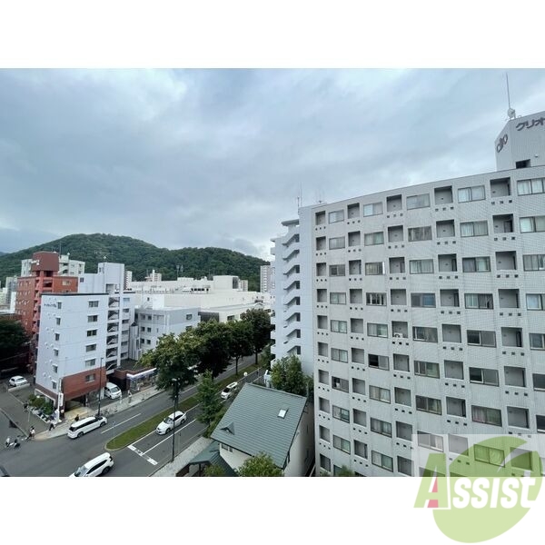 眺望　眺望はこちら。静かな住宅街という印象を受けました。