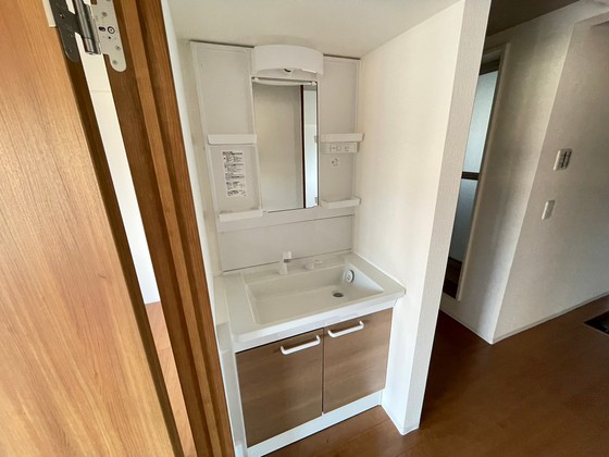洗面設備　※別号室の写真です