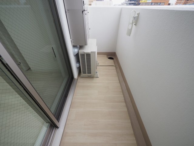 バルコニー　落ち着いた時間を過ごせるバルコニーです