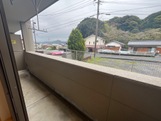バルコニー　南向き