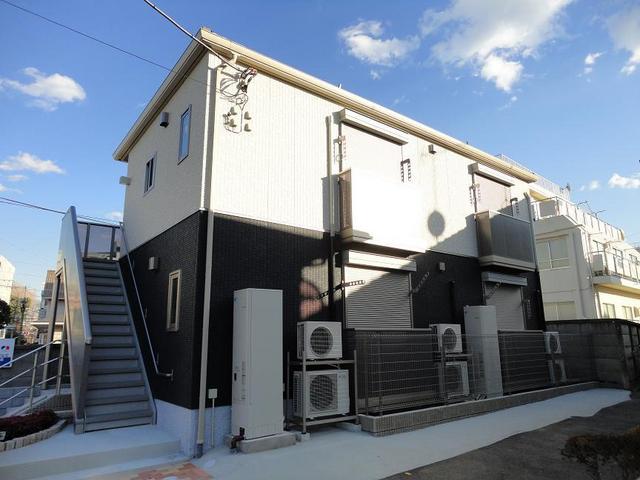 建物外観　オール電化アパート☆