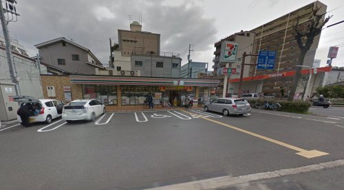 コンビニ　セブン－イレブン 大阪天神橋８丁目店（コンビニ）まで437m