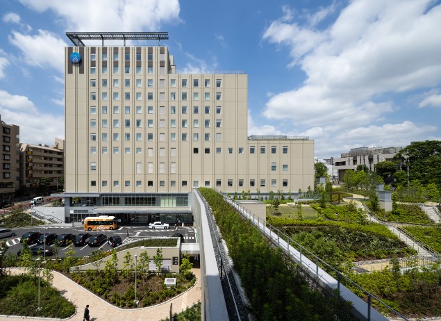 病院　日本医科大学付属病院（病院）まで288m
