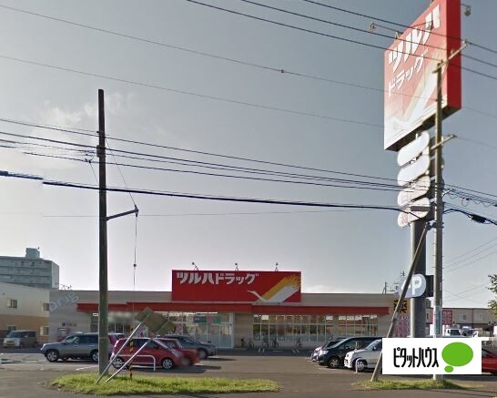 ドラックストア　ツルハドラッグ厚別東２条店（ドラッグストア）まで492m