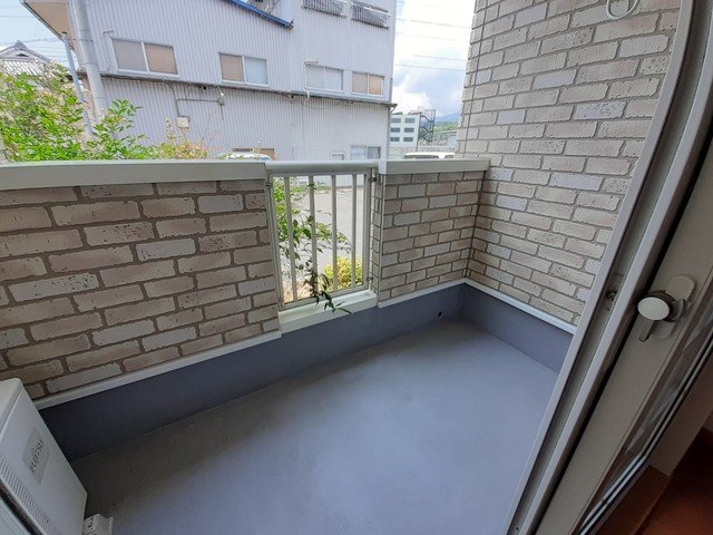バルコニー　バルコニーがあります