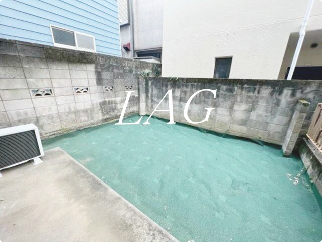 庭　テラスです。