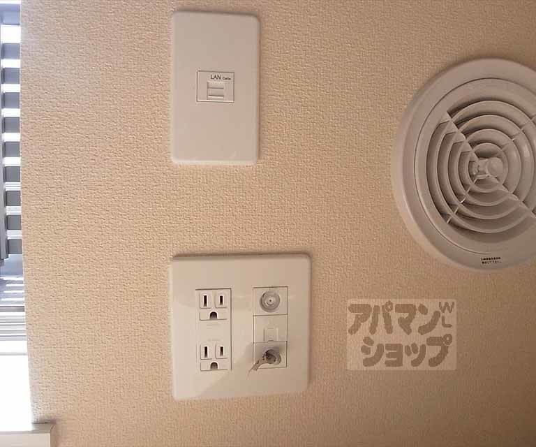 その他設備　ＴＶ端子＆ＬＡＮソケット