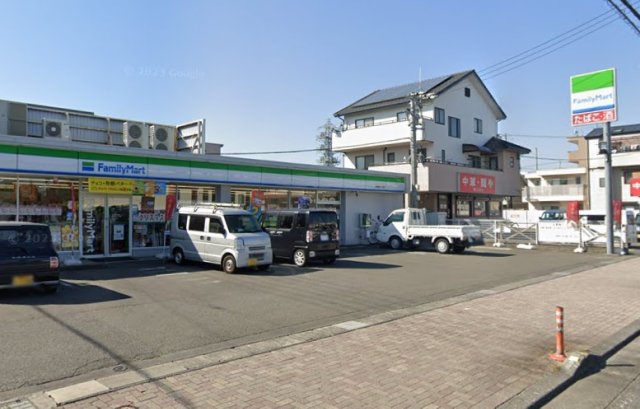 コンビニ　ファミリーマート　静岡登呂六丁目店（コンビニ）まで400m