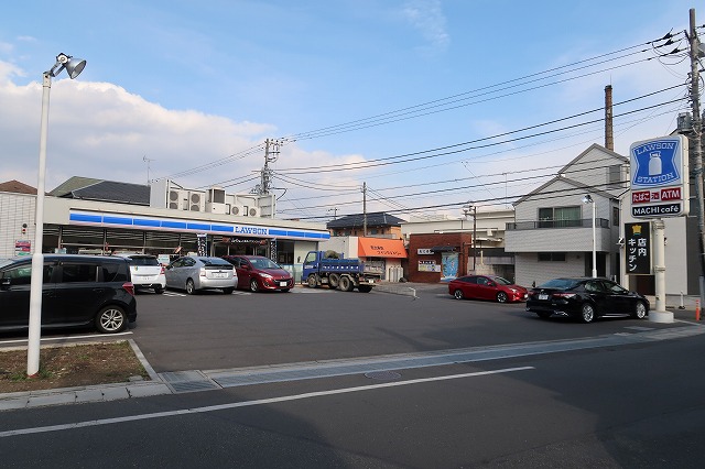 コンビニ　ローソン 市川新田三丁目南店（コンビニ）まで227m