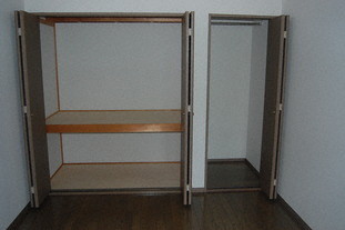 収納　収納に便利なクローゼットがついています♪