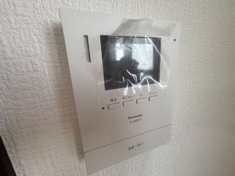 セキュリティ　モニター付きインターホン