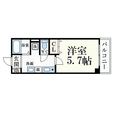 IF城北の間取り写真