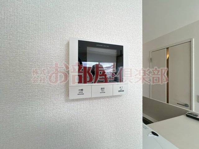 セキュリティ　TV付インターホンがあります