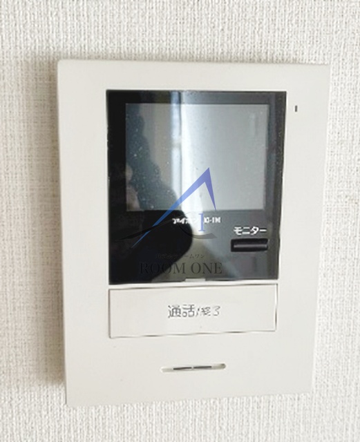 セキュリティ　モニター付きインターホンです。