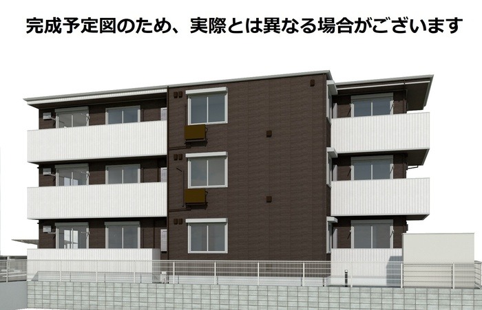 建物外観　完成予想図です