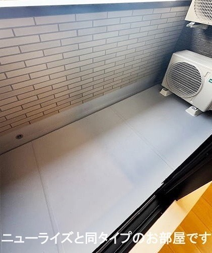 バルコニー　施工イメージです。