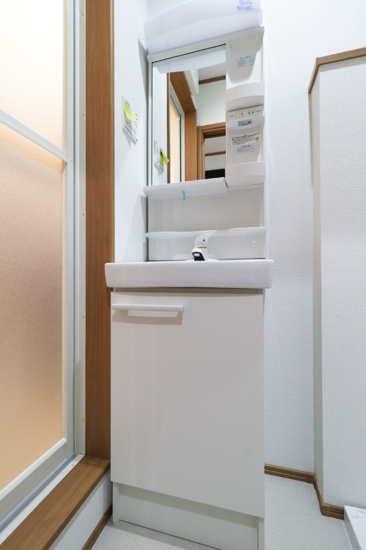 洗面設備　図面と現状に相違がある場合には現状を優先