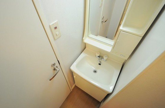 洗面設備　他号室のお写真です