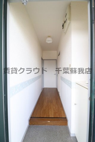 玄関　ただいま！