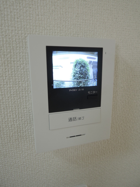 セキュリティ　★来客者が一目で分かるカラーモニターホン★