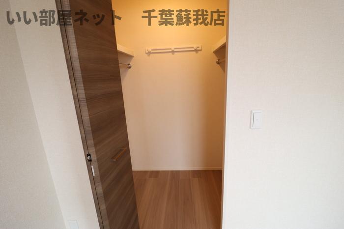 収納　大きなスペースがあり、収納には困りません