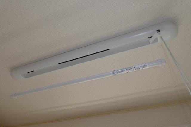 その他設備　室内物干し
