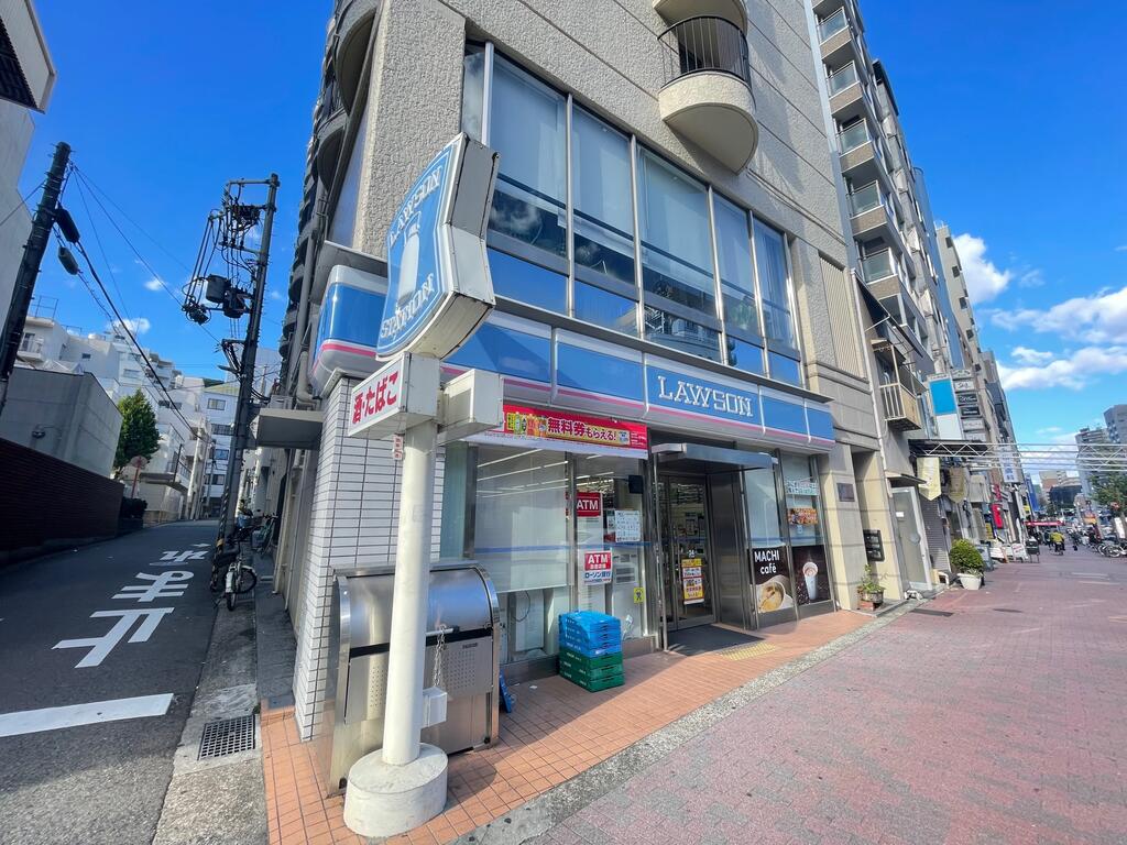 コンビニ　ローソン中山手通二丁目店（コンビニ）まで55m