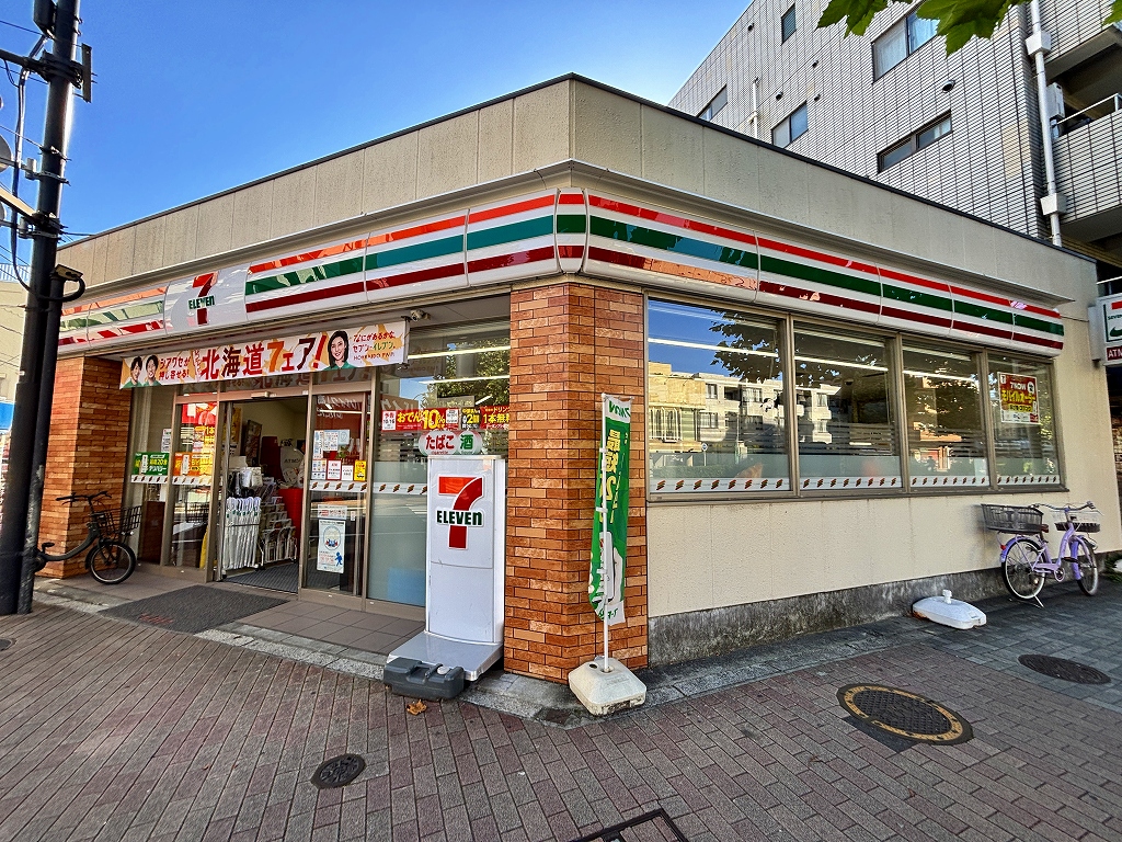 コンビニ　セブンイレブン中野江原町2丁目店（コンビニ）まで107m