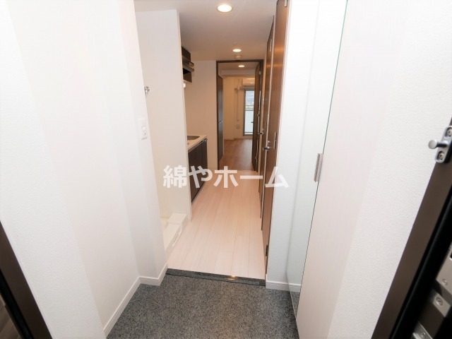 玄関　明るい玄関です