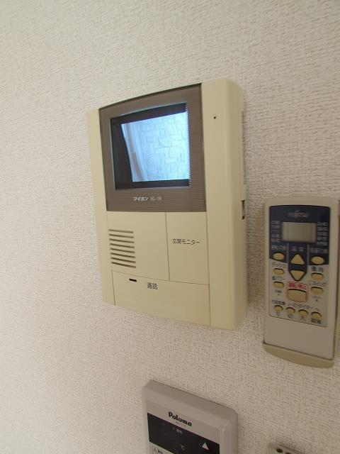 セキュリティ　来客時にお部屋から確認できるTVドアホン♪（同仕様画像）
