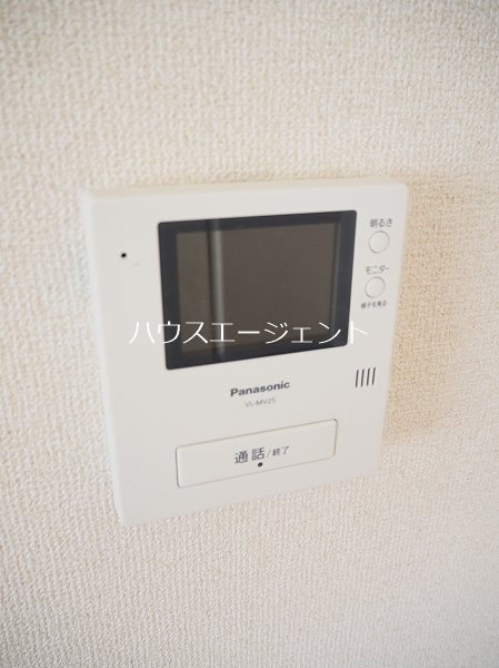 セキュリティ　モニター付きで安心です。※参考画像