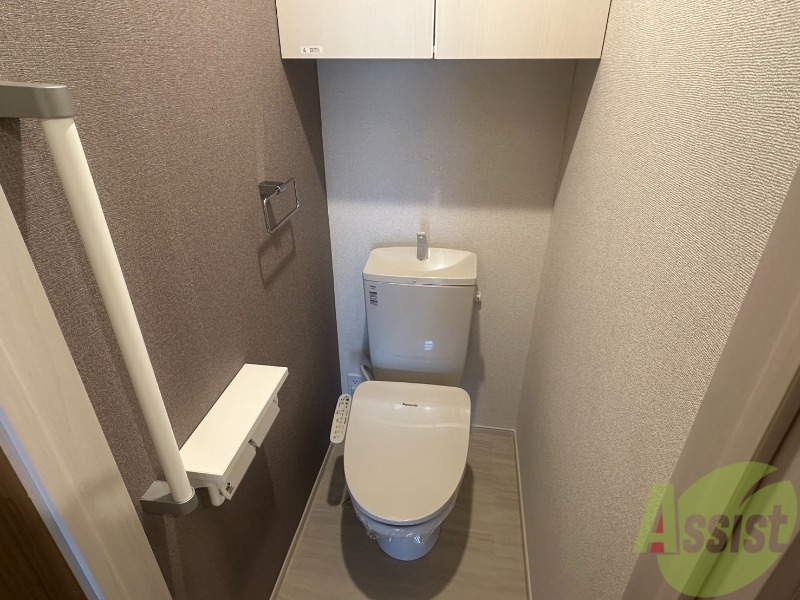 トイレ　トイレはウォシュレット機能付き。シャワートイレは日本の宝。