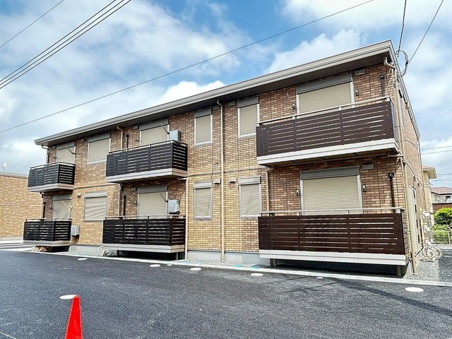建物外観　建築中です