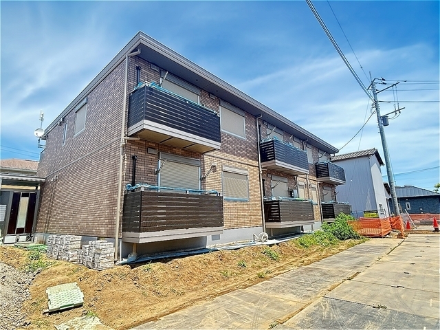 建物外観　建築中です