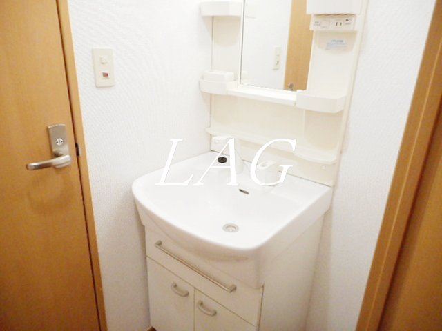 洗面設備　洗面台です。