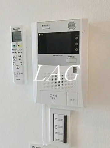 セキュリティ　モニター付インターホンです。