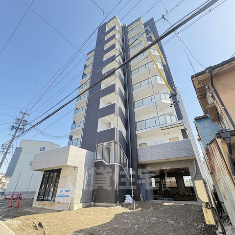 エントランス　建築中