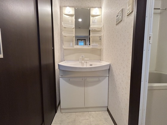 洗面設備　※別部屋の写真です