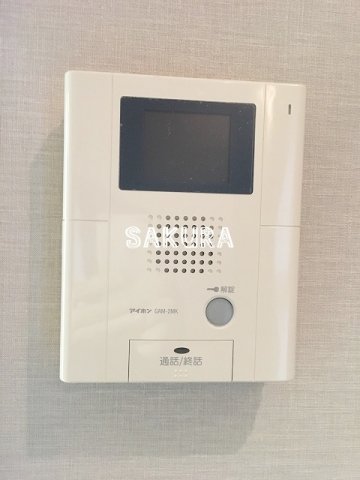 セキュリティ　安心のモニター付きインターホンです♪