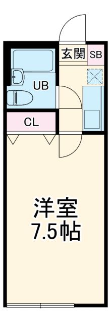 ペルソンヌ下依知の間取り写真