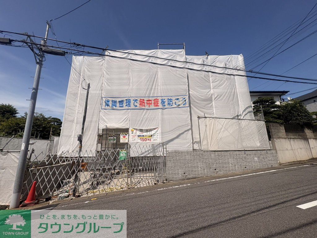 エントランス　建築中