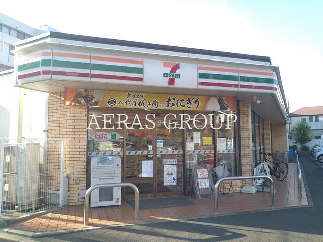 コンビニ　セブン-イレブン 足立青井１丁目店（コンビニ）まで436m