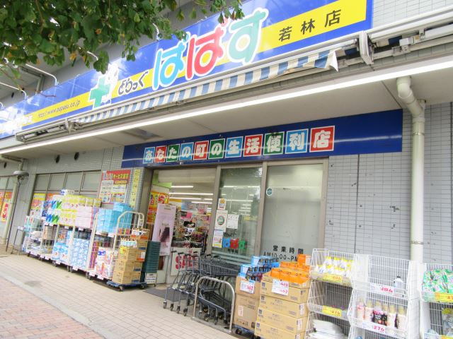 ドラックストア　どらっぐぱぱす　若林店（ドラッグストア）まで160m