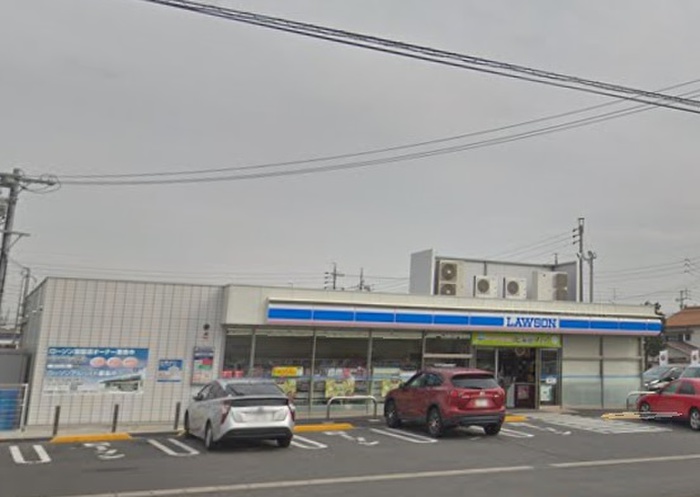 コンビニ　ローソン 中川中野橋東店（コンビニ）まで157m