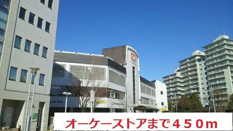 スーパー　オーケーストア（スーパー）まで450m