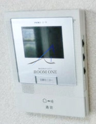 セキュリティ　モニター付きインターホンです。