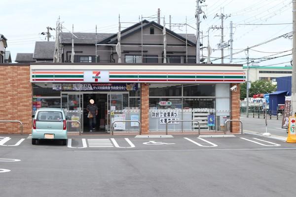 コンビニ　セブンイレブン堺上店（コンビニ）まで389m